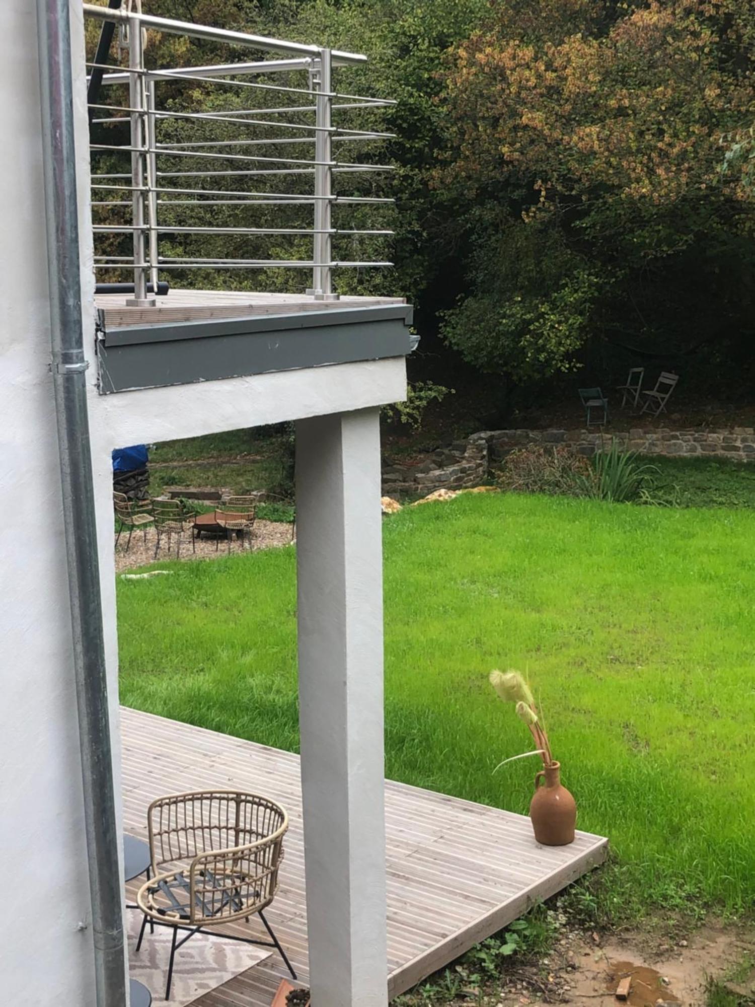 Ferienhaus Waldbaden Im Nationalpark Eifel- Am Bach Schleiden Exterior foto
